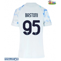 Inter Milan Alessandro Bastoni #95 Bortedrakt Dame 2025-26 Kortermet